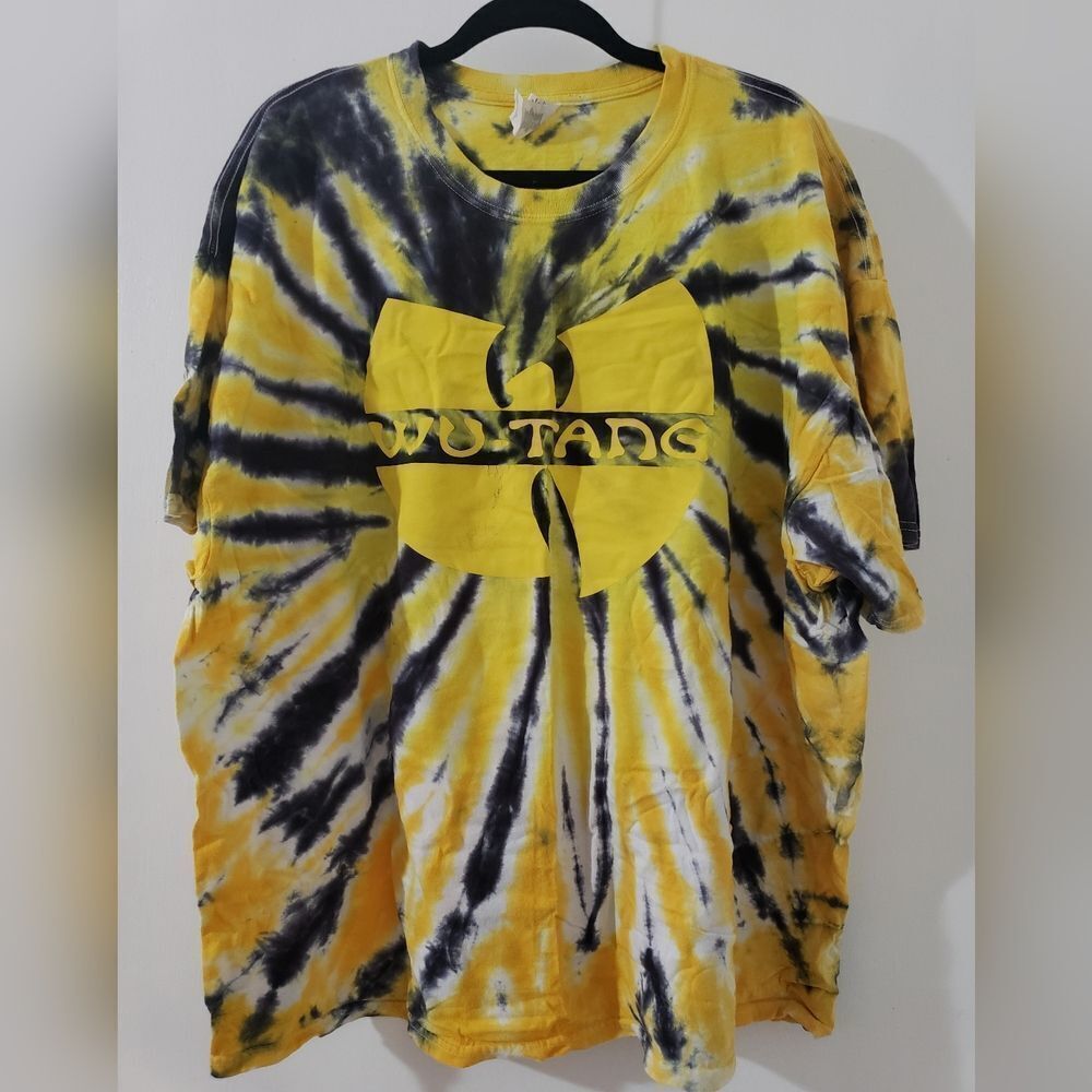 Yellow & Blue Wu Tang Tee Shirt Sz 3XL - Picture 8 of 8